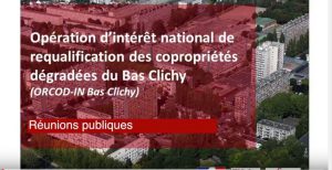Réunion de concertation Clichy-sous-Bois